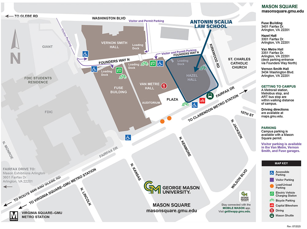 Mason Square Campus Map